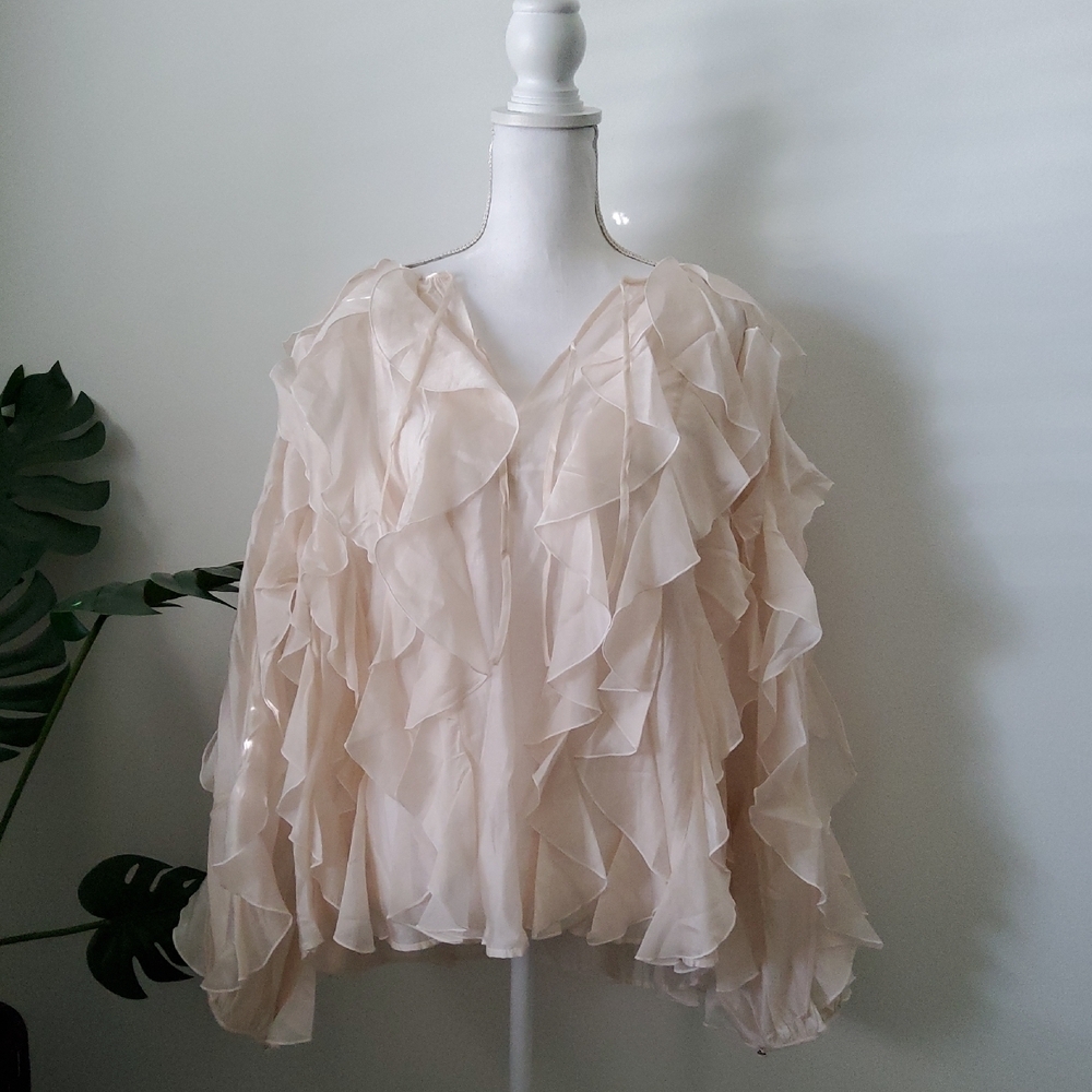 & Other Stories Ruffle Blouse - Picture 3 of 14
